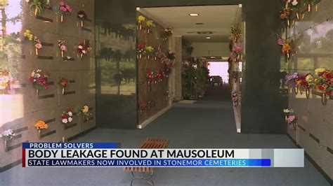 leaking mausoleum crypts|Leaking body fluids found in Tennessee mausoleum